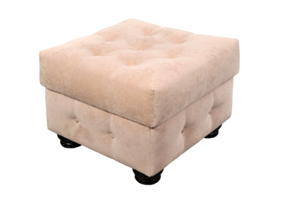 XXL Footstool Club Lounge Stool Textile Ottoman Design Pufa Ottoman new